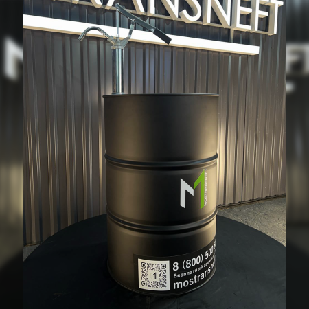 Бочка металлическая 200 литров с помпой черная матовая купить в Великом Новгороде