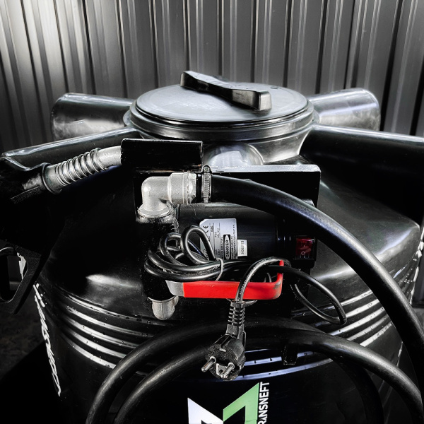 азс черная на 500л экономического класса с насосом 220v купить в Великом Новгороде